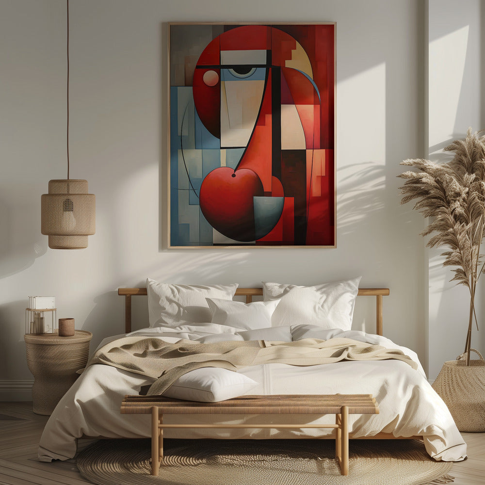 The Abstract Face Poster