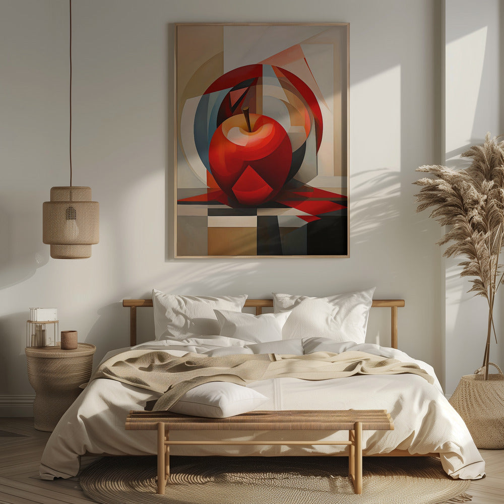 The Abstract Apple Poster