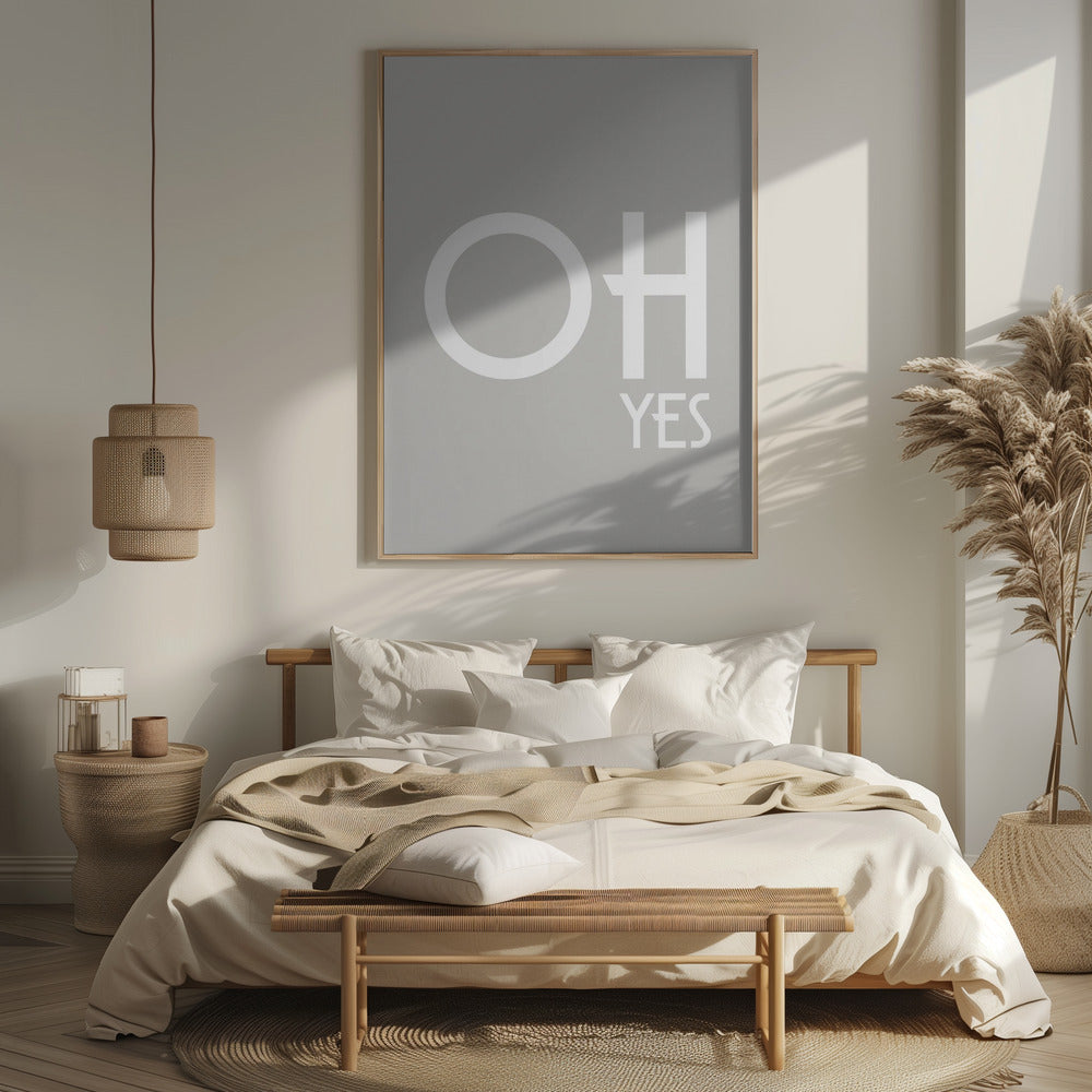 Oh Yes Griratio 2x3 Print By Bohonewart Poster