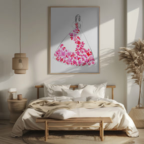 Oleta fashion illustration Poster