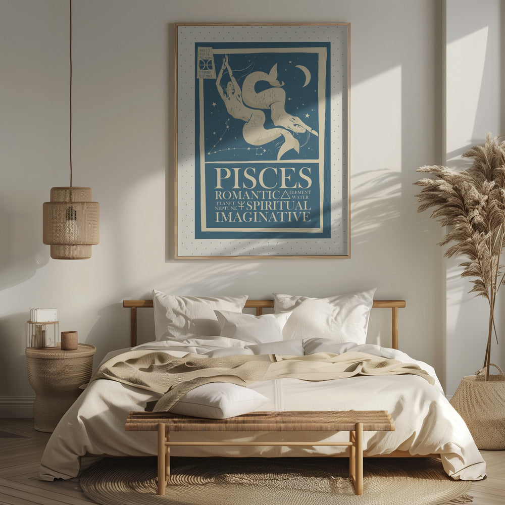 Pisces Print Poster