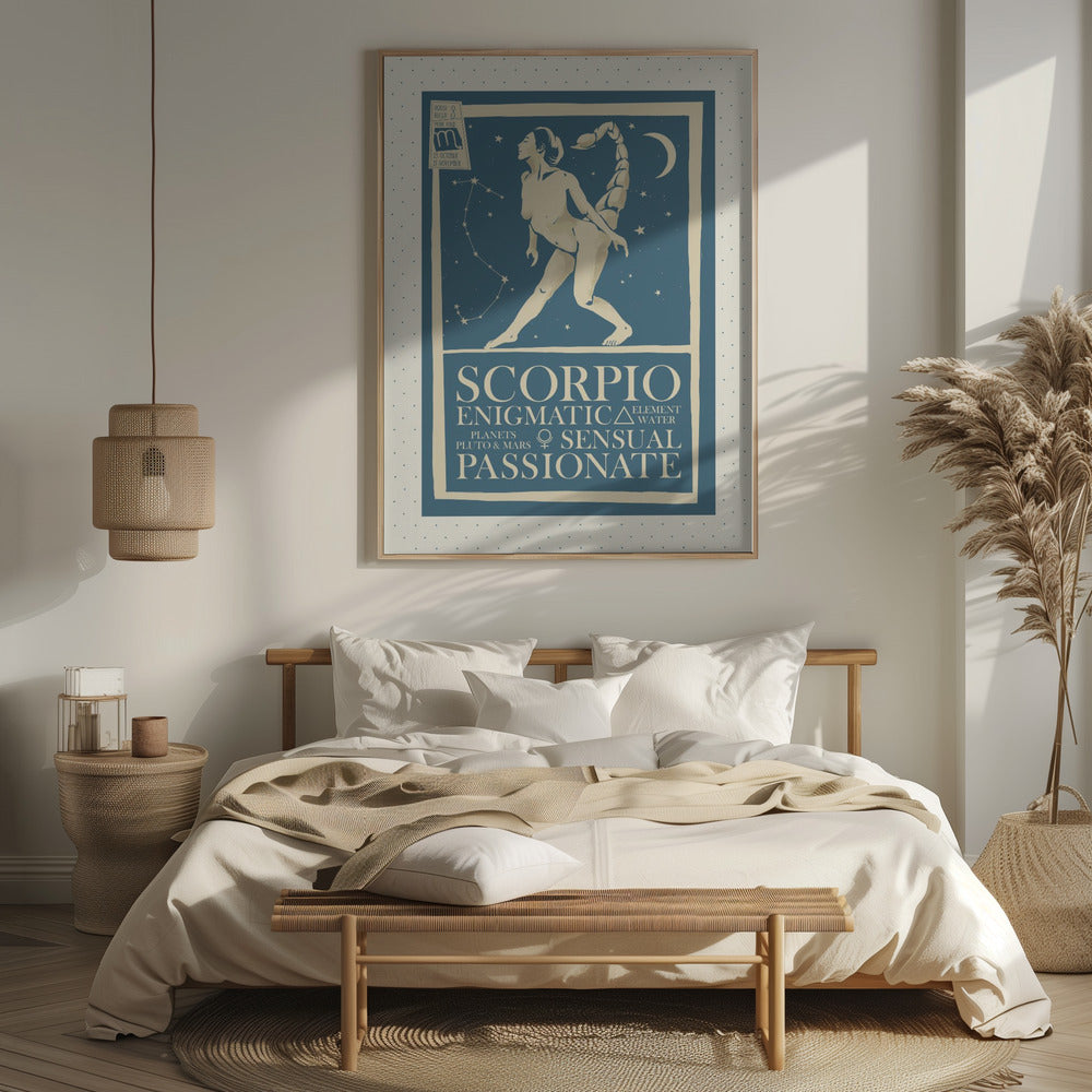 Scorpio Print Poster