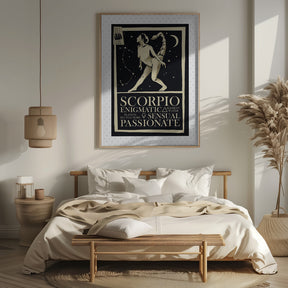 Scorpio Print Poster