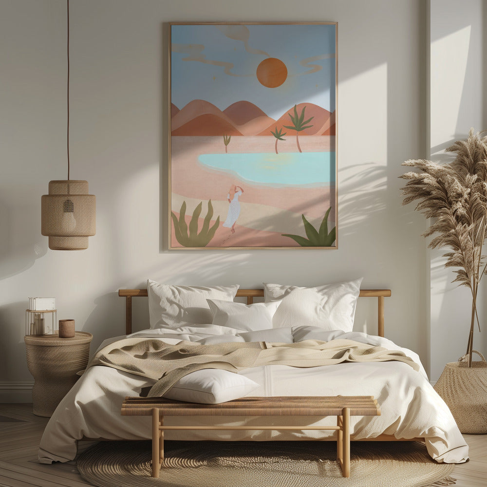 Desert Oasis Poster