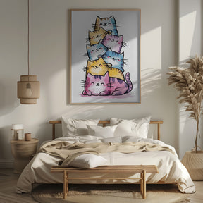 Happy Cats Poster