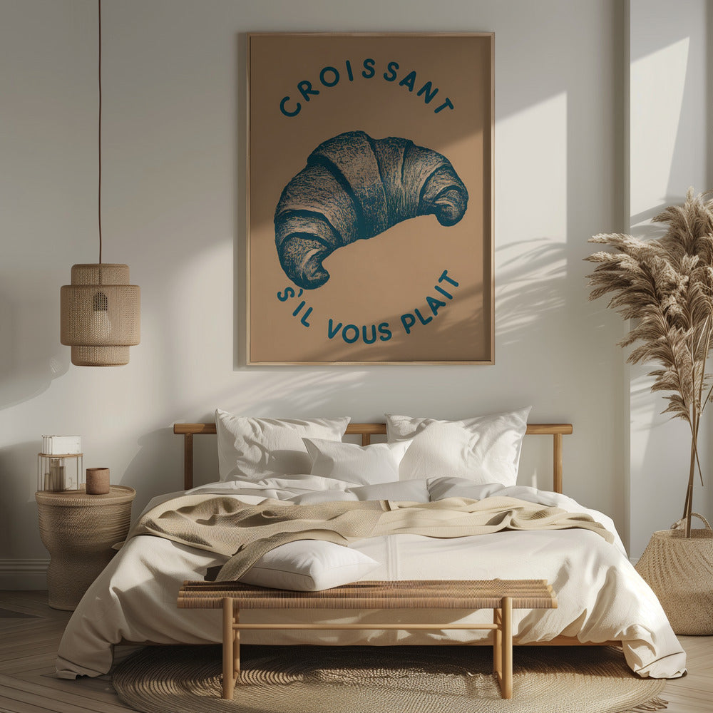 Croissant Poster