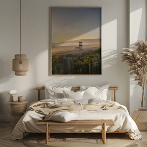 Moroccan Coast Sunset Poster