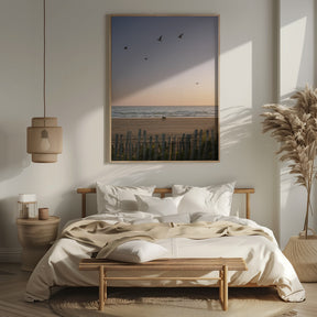 Moroccan Coast Sunset Poster