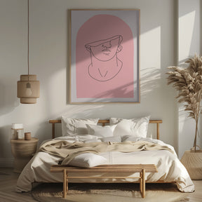 Aestheticmanpink Ratioiso Poster