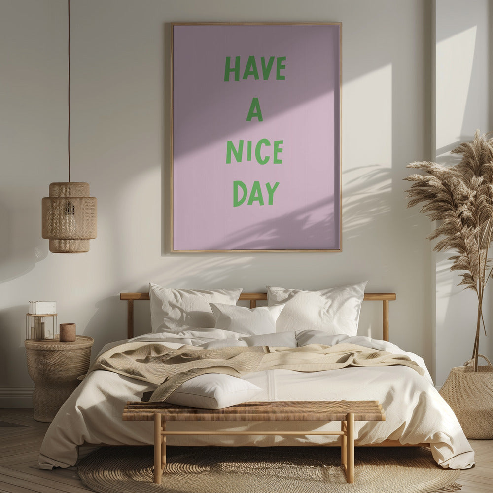 Nicedaygreen Ratio2x3 Poster