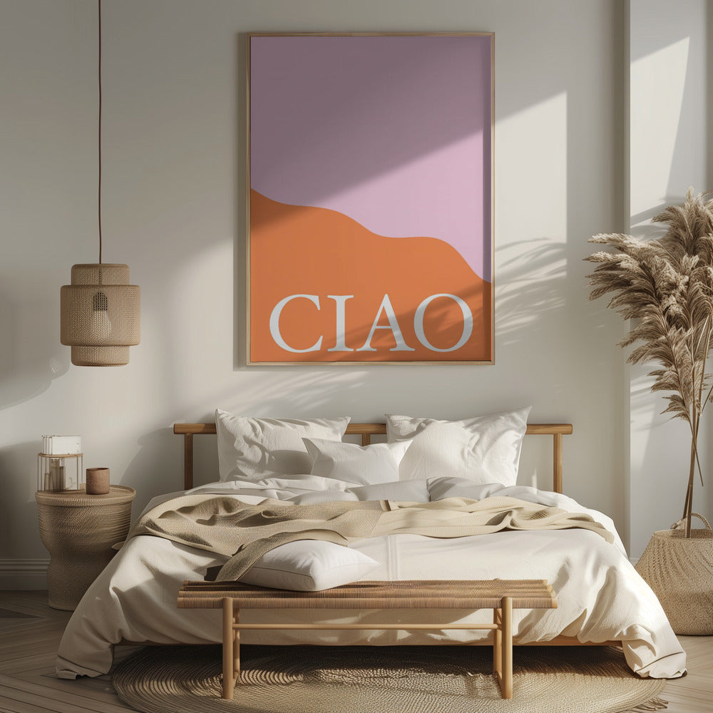 Ciaopinkorange Ratioiso Poster