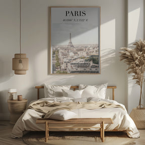 Minimalistpariscolour Ratioiso Poster