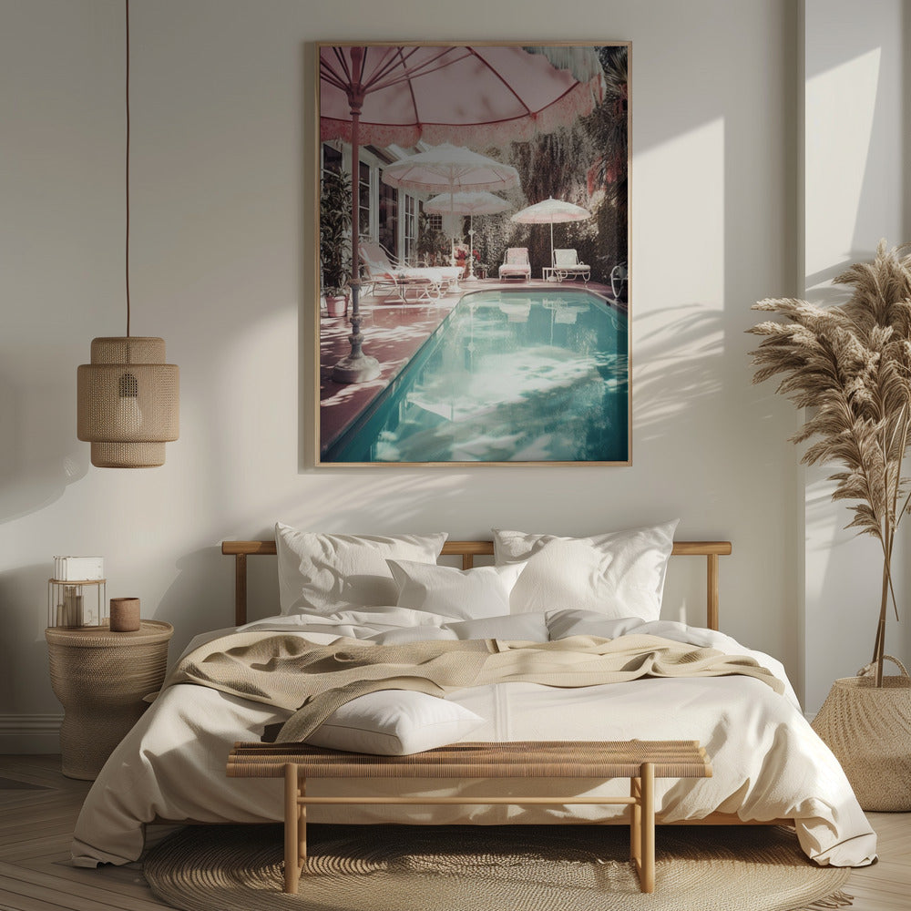 Glam Pool Life Poster