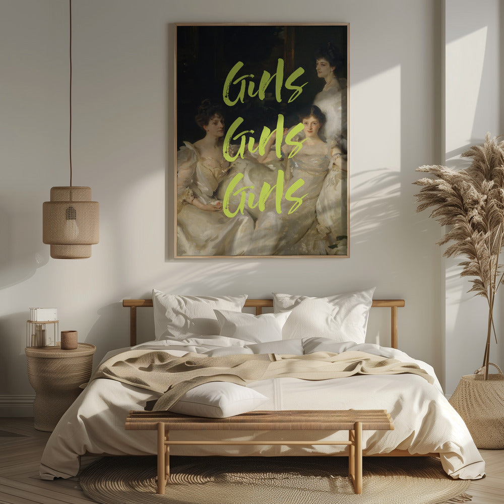 Girlsgirlsgirlsyellow Ratioiso Poster