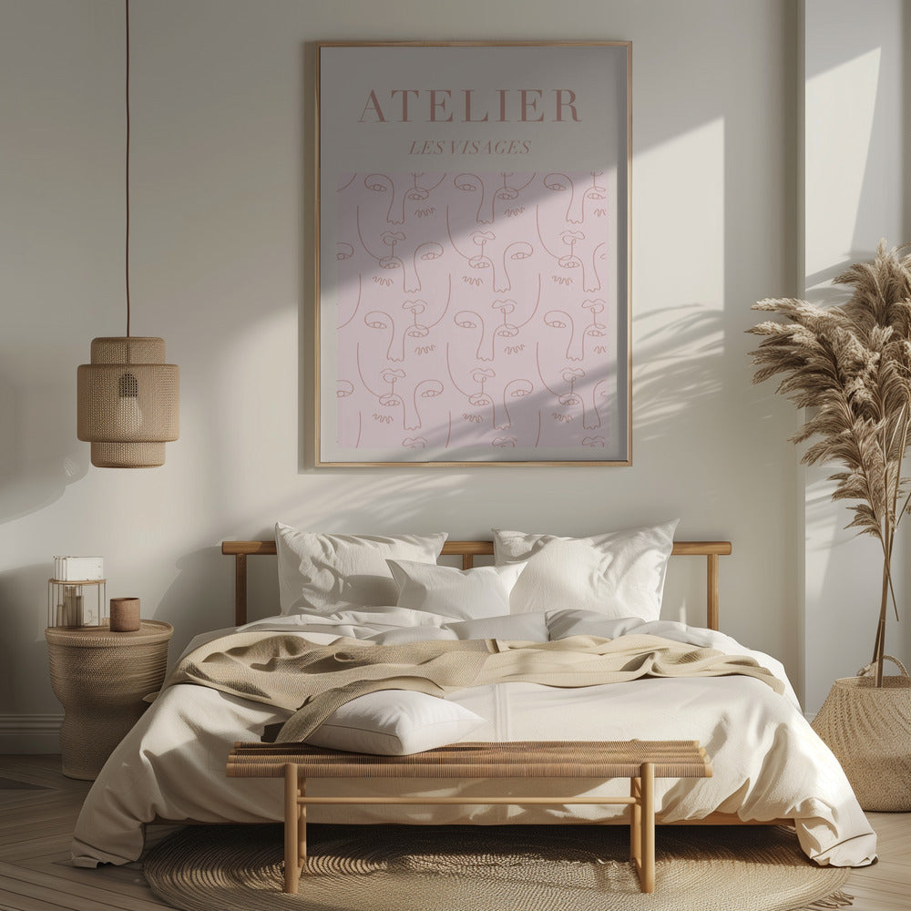 Atelierfacespink Ratioiso Poster