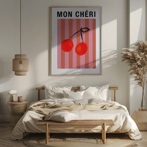 Stripedcherries Ratioiso Poster