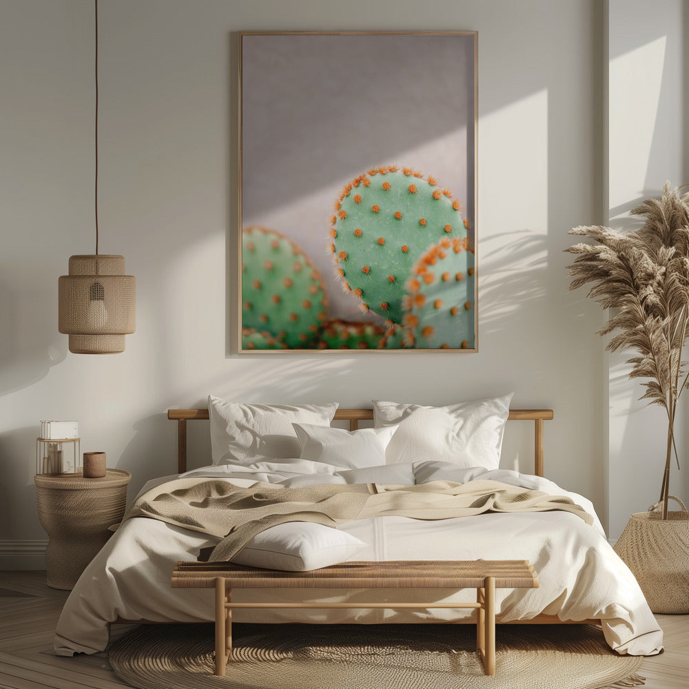 Cacti Pastel Tones Poster