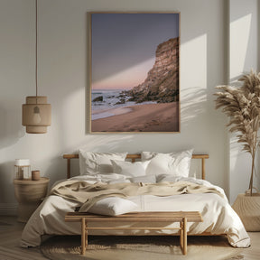 Pastel Portugal Coast Poster