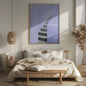 The Purple Stairs Poster