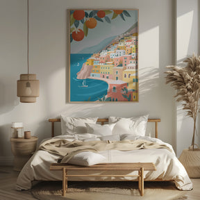 Positano Coast Italy Poster