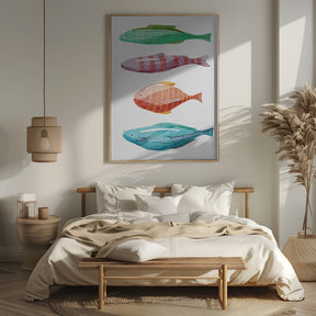 Colorful Fish Poster