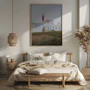 Red Lighthouse Poster