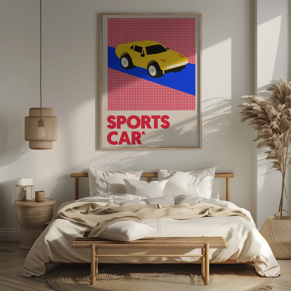 Sports Car Poster