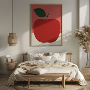 Red Apple Poster