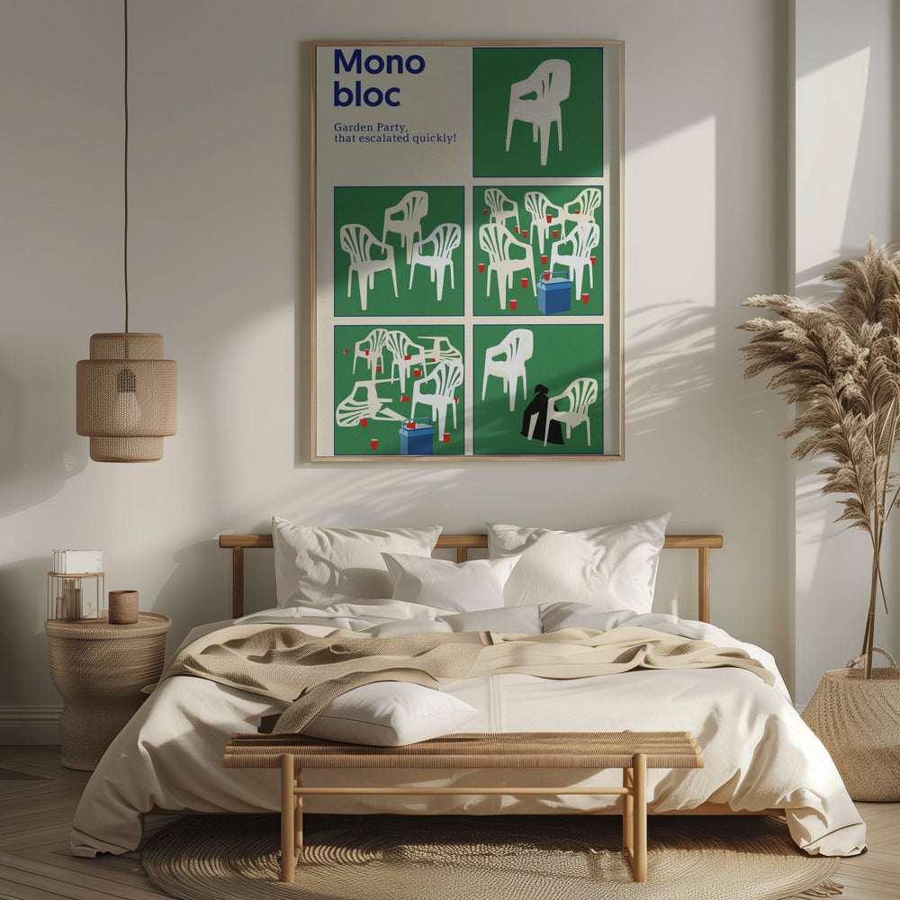 Poster Monobloc Five Squares Poster