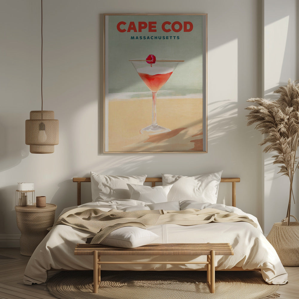 Cape Cod Cocktail Tall Poster Poster