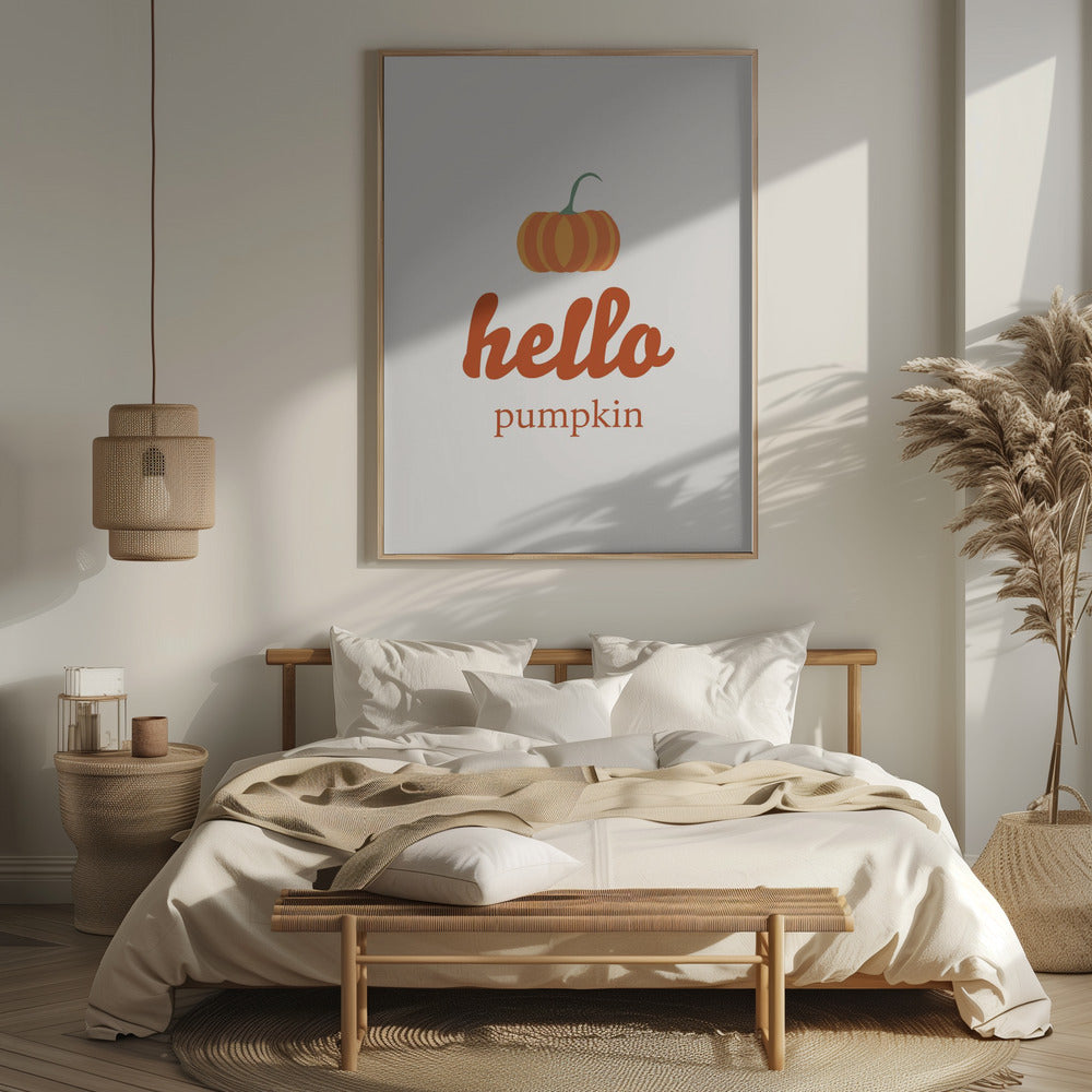 Hello Pumpkin Poster