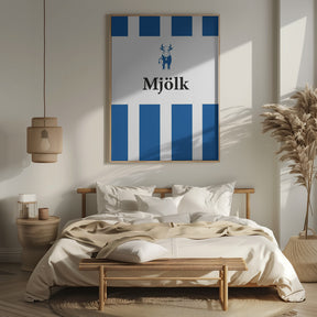 Mjölk Röd Poster