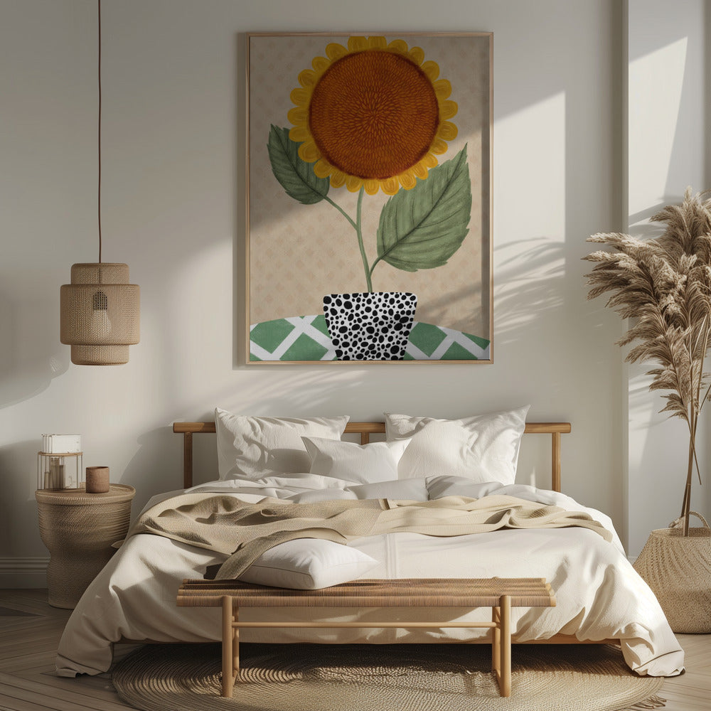 Sunflower Pot Poster