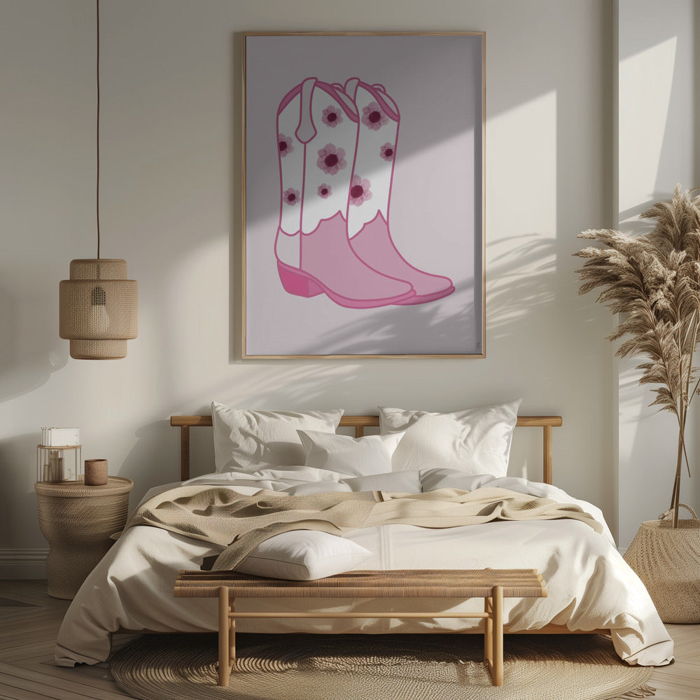 Pink Shoes Poster