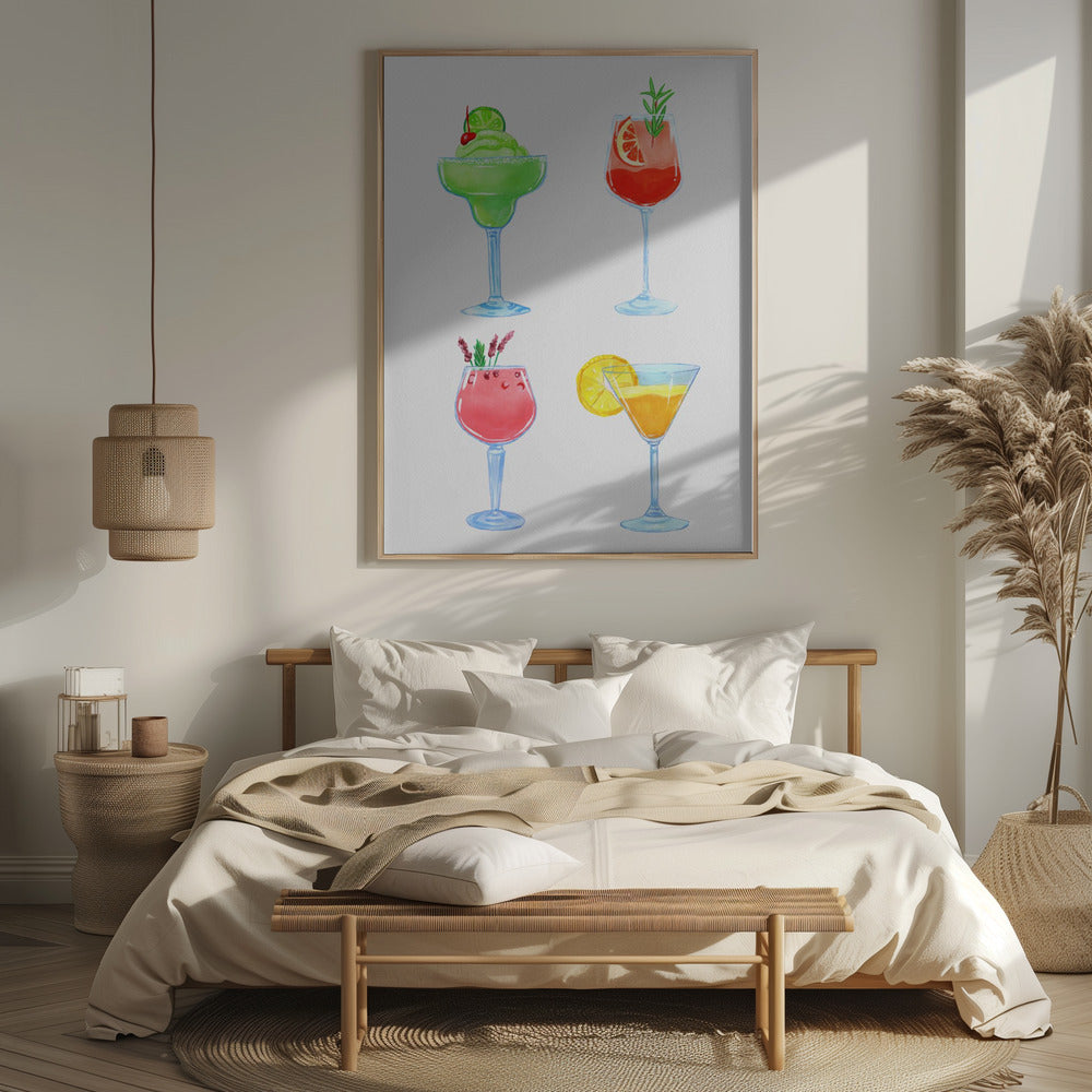 Cocktails Poster