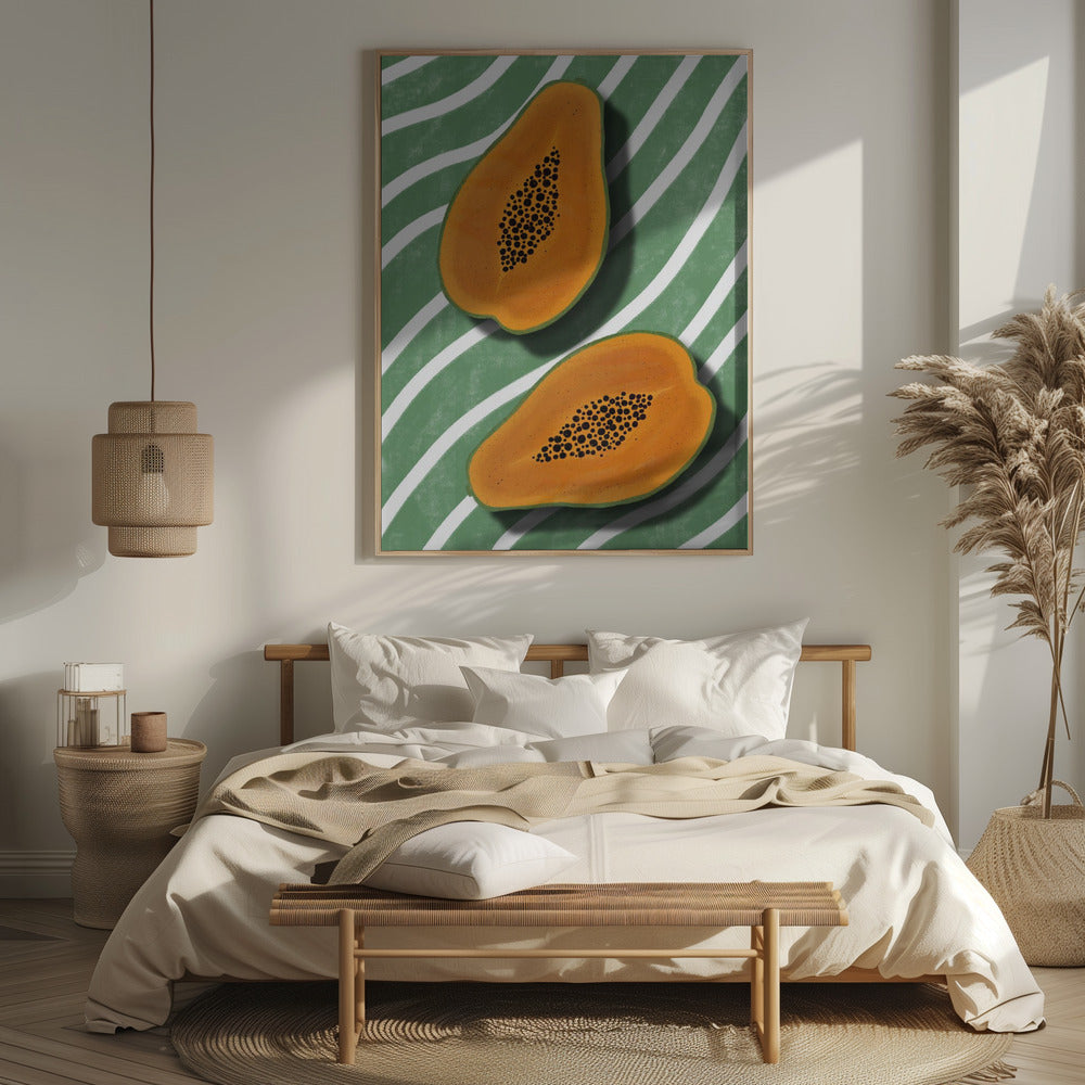 Papayas Poster