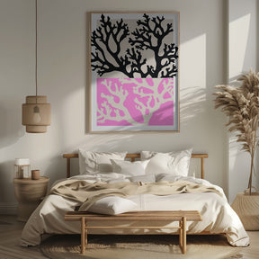 Coral (Pink) Poster