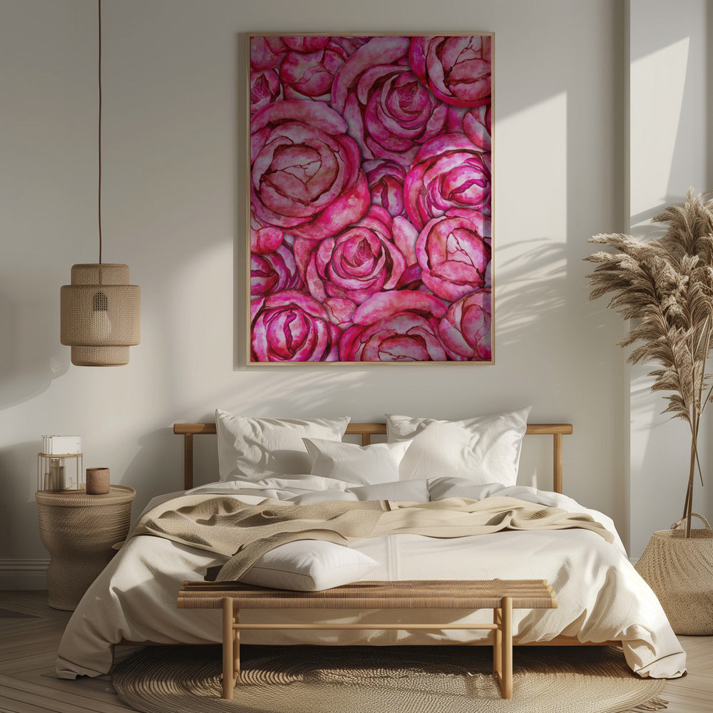 Peonies Poster