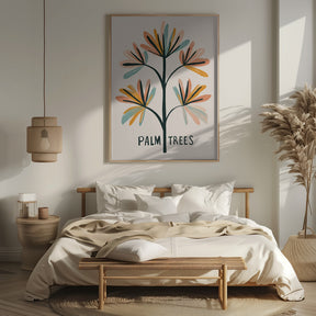 Palm trees no 3 Poster