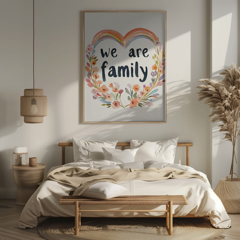 Wearefamily(floralno2) Poster