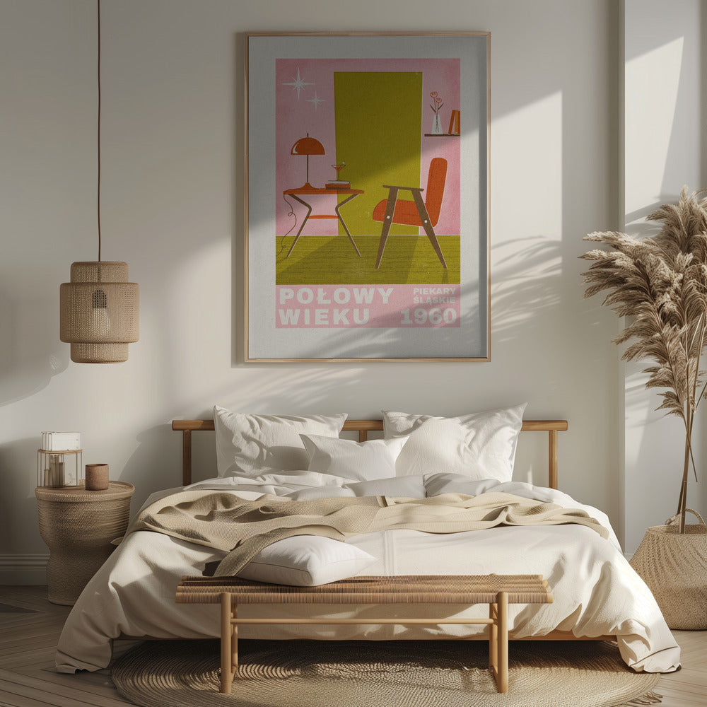 Mid Century Furniture Poster