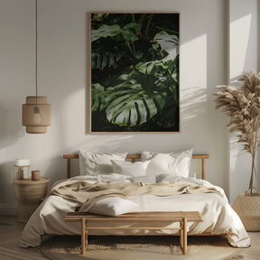 Monstera Leaves Poster