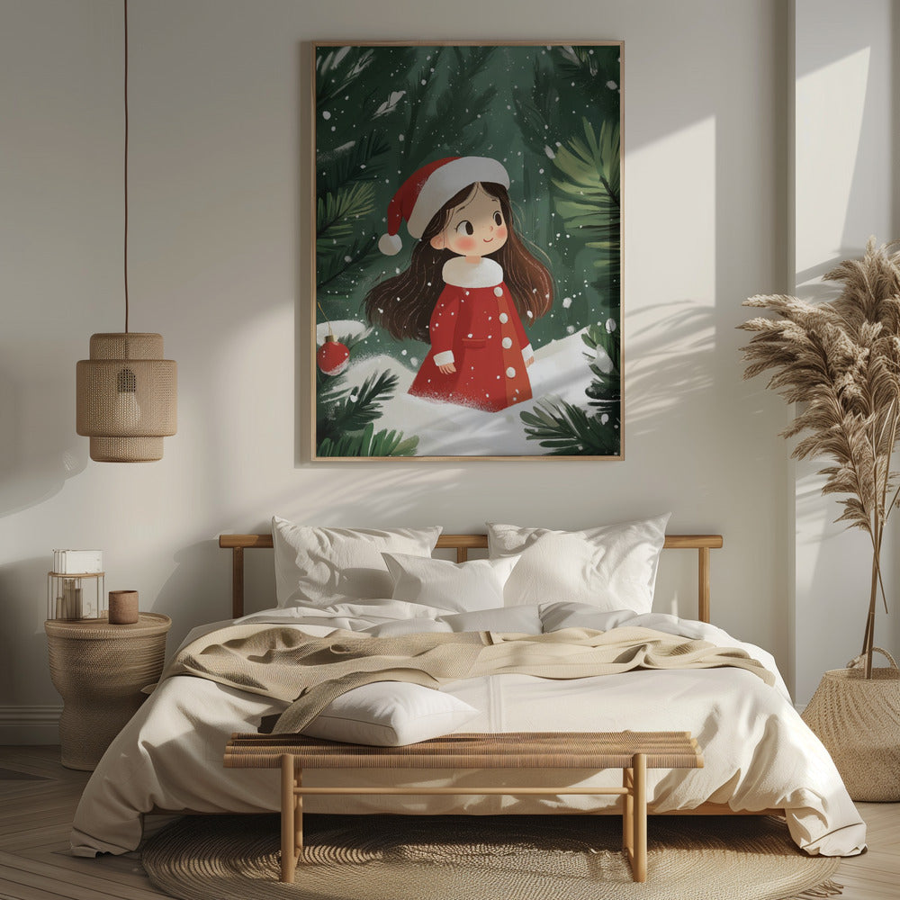 Christmas Girl Poster