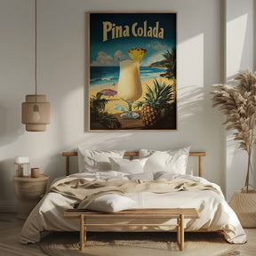 Pina Colada Vintage Poster