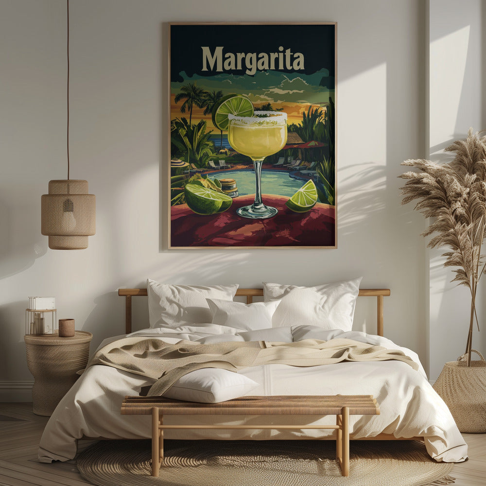 Margarita Vintage Poster