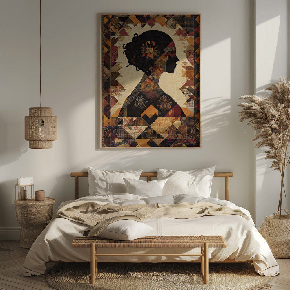 Patchwork Muse Poster