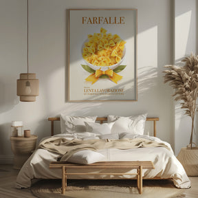 Pasta Farfalle Poster