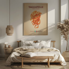 Tagliatelle Pasta Italiana Poster