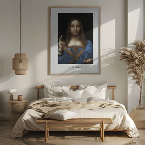 Salvator Mundi (circa 1500) Poster