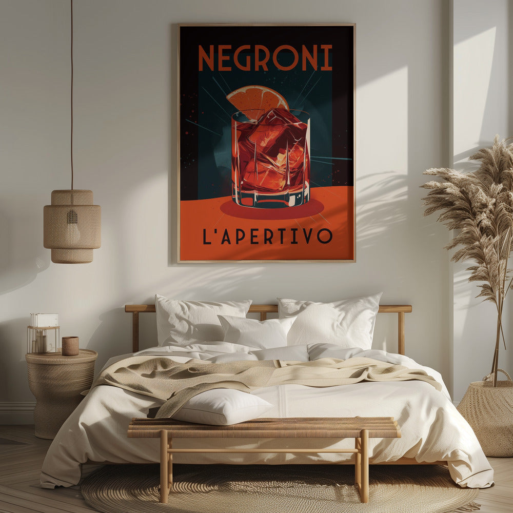 Negroni L&#039; Apertivo Poster